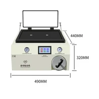 tbk 408a 15 inch vacuum pump lcd oca laminating machine debubbler in one machine for smart phone touch screen refurbish