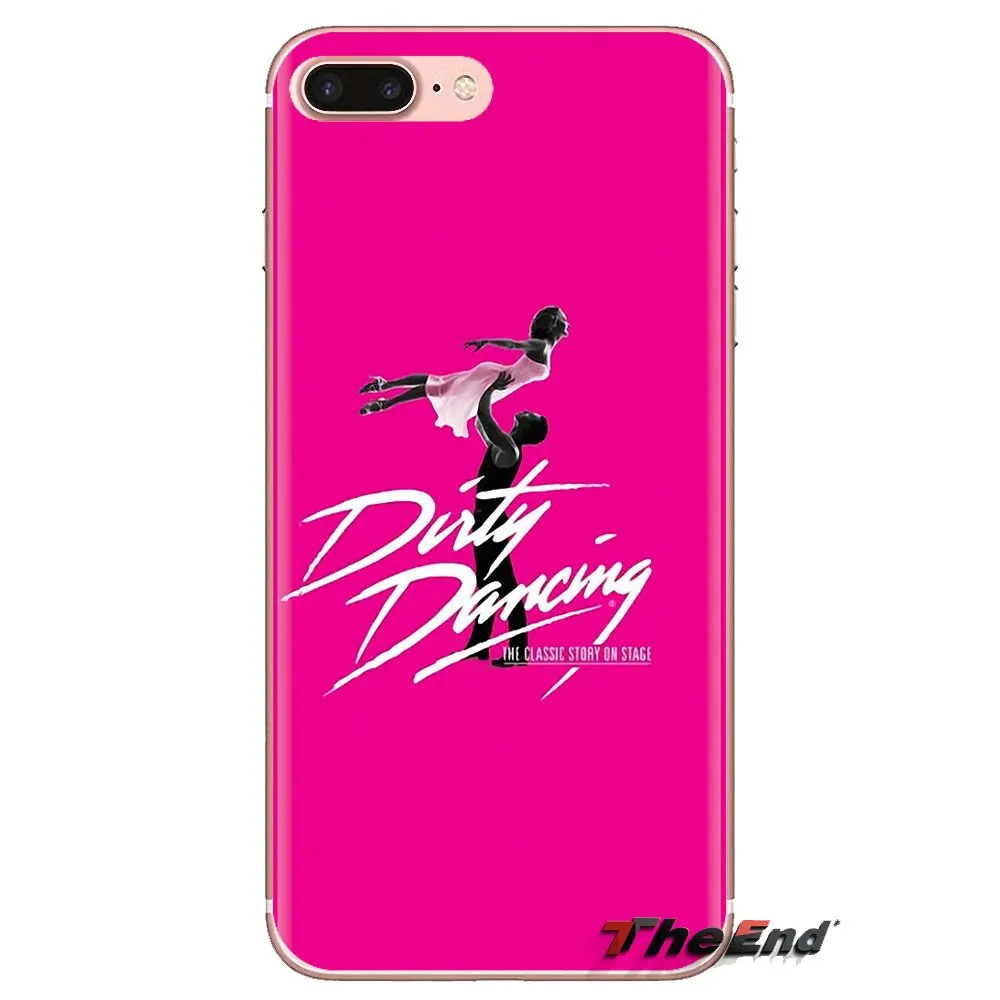 Для iPod Touch Apple iPhone 4 4s 5 5S SE 5C 6 6S 7 8 X XR XS Plus MAX Dirty dancing розовый чехол из