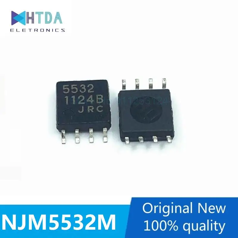 

5pcs/lot NJM5532M NJM5532 JRC5532 5532 SOP-8