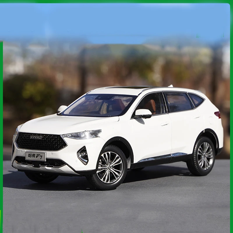 

1:18 scale Diecast Model F7 HAVAL SUV car model 1/18 Alloy Toy Car Miniature Collection for Boys Girls toy Gift