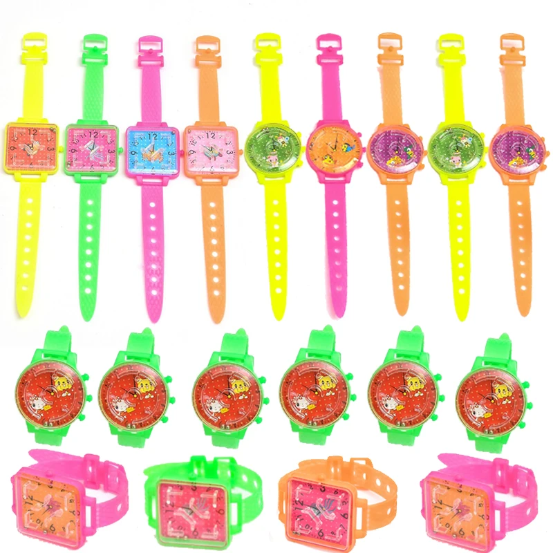 12pcs/lot Children's Maze Toys, Watches, Ball Toys, Kids Birthday Party Favors Small Gift Pinata Toy Children Party Supplies