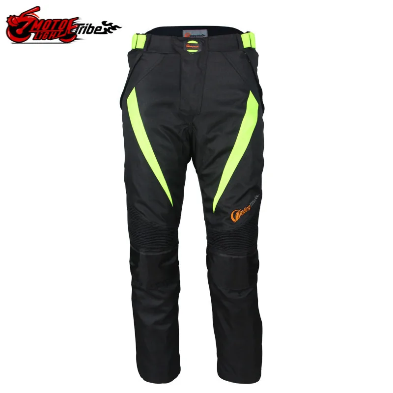 Штаны для езды на мотоцикле мужчин и женщин набор гонок В рыцарском стиле анти
