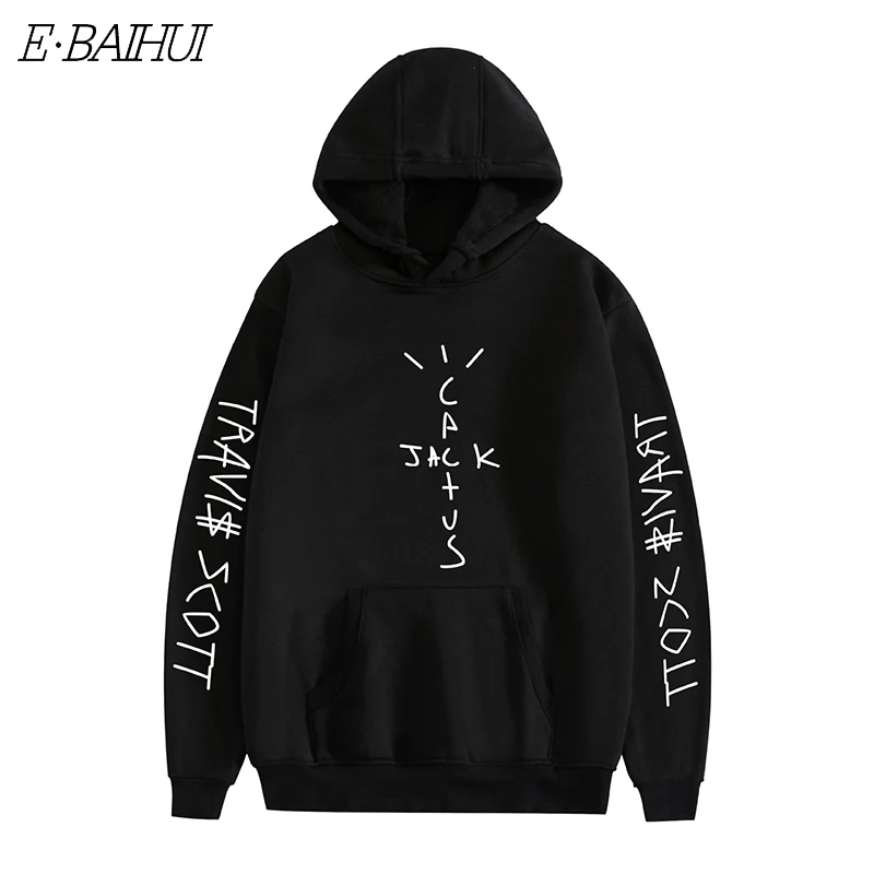 

E-BAIHUI 2020 RAP супер звезда Трэвиса Скотта толстовки с капюшоном Wintere модные пуловеры Теплые карманные куртки с капюшоном Мужские толстовки