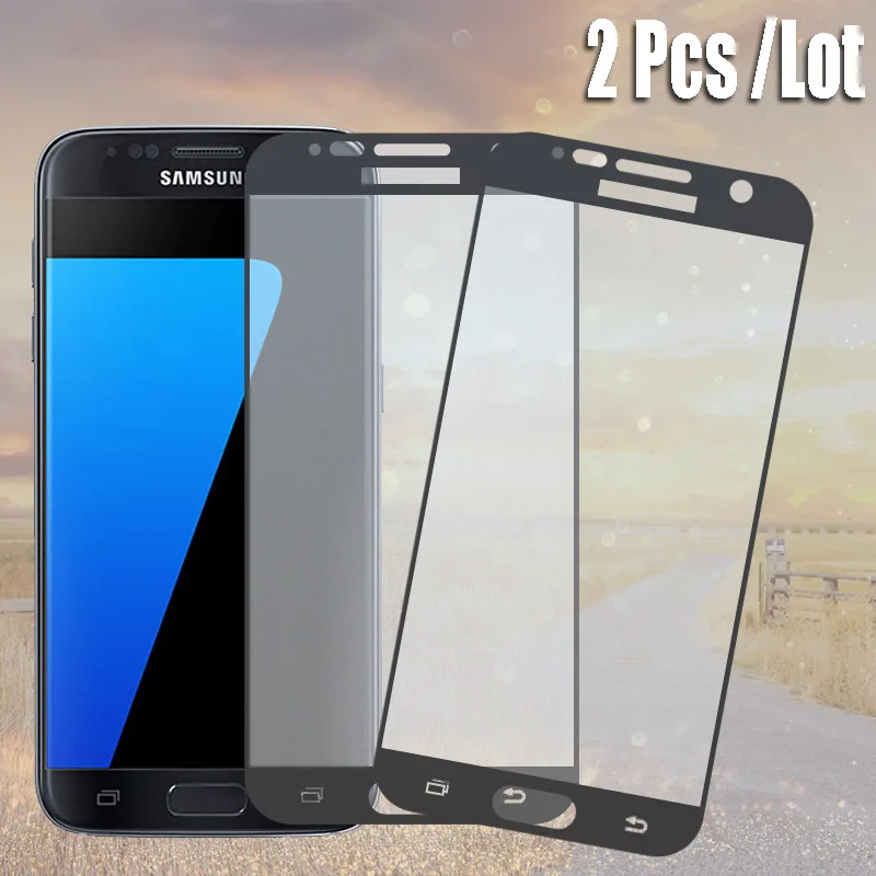 

Thouport Full Cover Tempered Glass For Samsung S7 G930F Screen Protector For Samsung Galaxy S7 Glass Protective Film 5D S 7