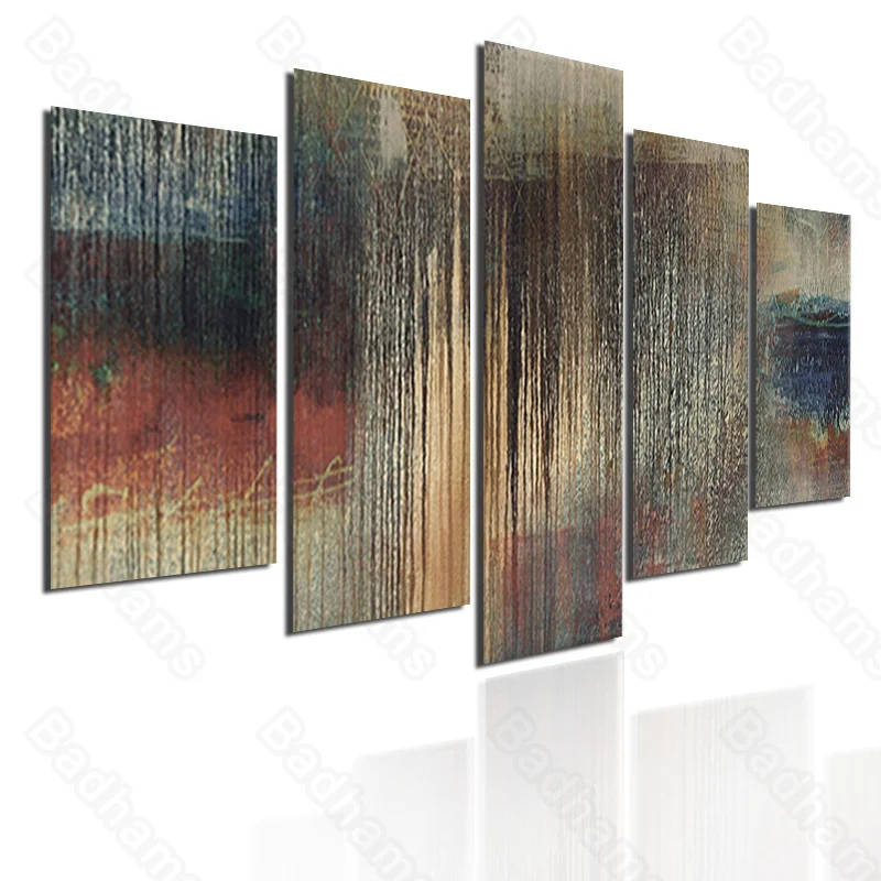 

Living Room Decorative Painting Simple Frameless Painting Bedroom Mural Sofa Background Wall Painting Retro Color No. 19