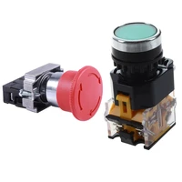 22mm nc red mushroom emergency stop push button switch 600v 10a zb2 be102c la38 11203 push button momentary heavy duty power