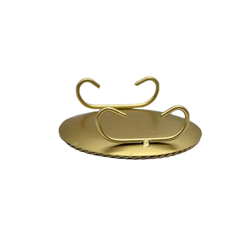 Геометрический подсвечник железный для украшения дома настольное