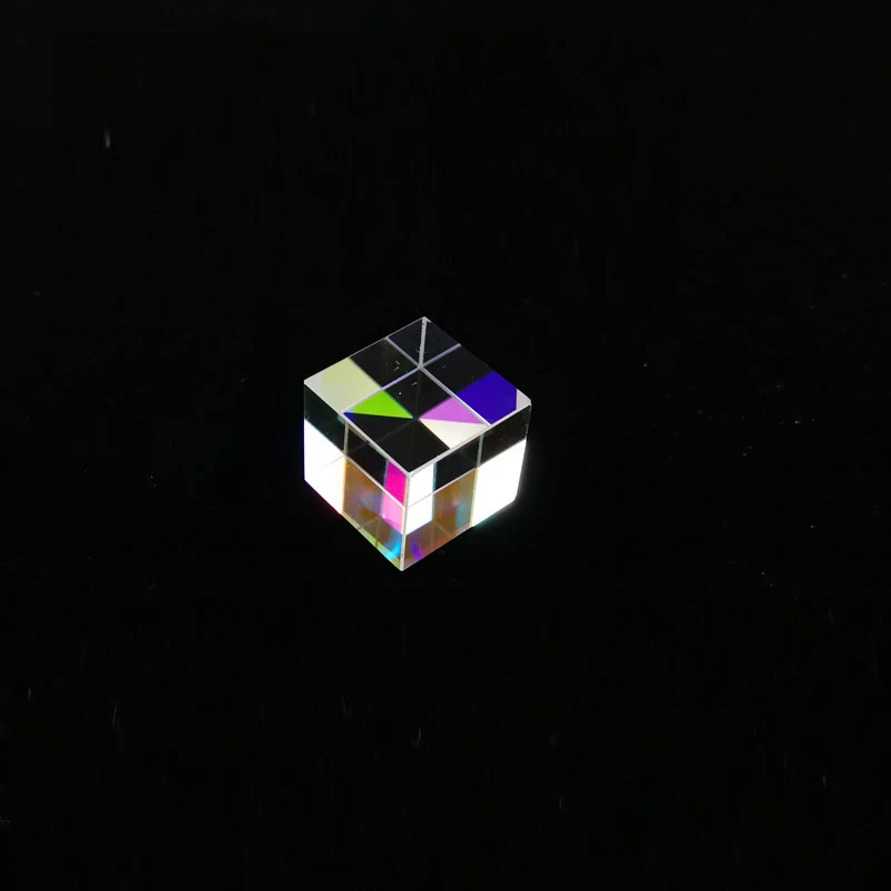 X-кубическая Призма RGB Combiner сплиттер крестообразная дихроичная Призма-украшение преподавания физики инструменты фотография исследования образовательный подарок