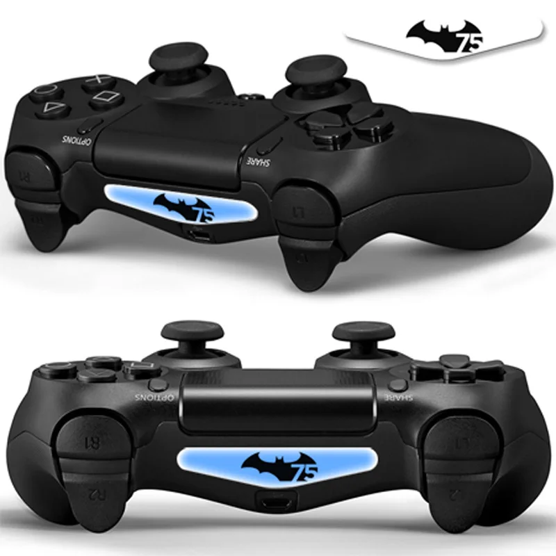 4PCS Game Light Bar For PS4 Gamepad Vinyl Stickers Decal Led Lightbar Playstation Dualshock4 PRO Slim Controller | Электроника