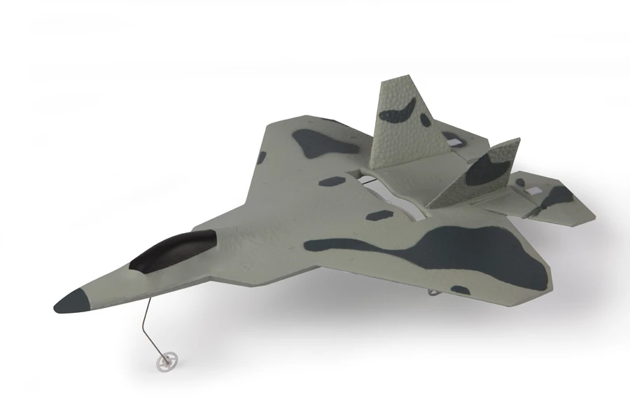 Macfree F-22 F22 RC самолёт матовый 2 4 ГГц 6 каналов встроенный 6-осевой гироскоп с