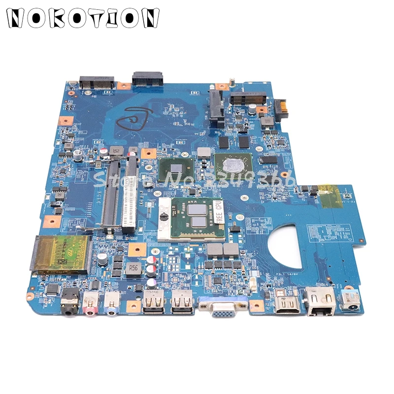 NOKOTION MBPRF01001 MB. PRF01.001 для acer aspire 5740 5740G материнская плата ноутбука 48.4GD01.01M HM55 DDR3 HD5650 1 ГБ Бесплатный процессор