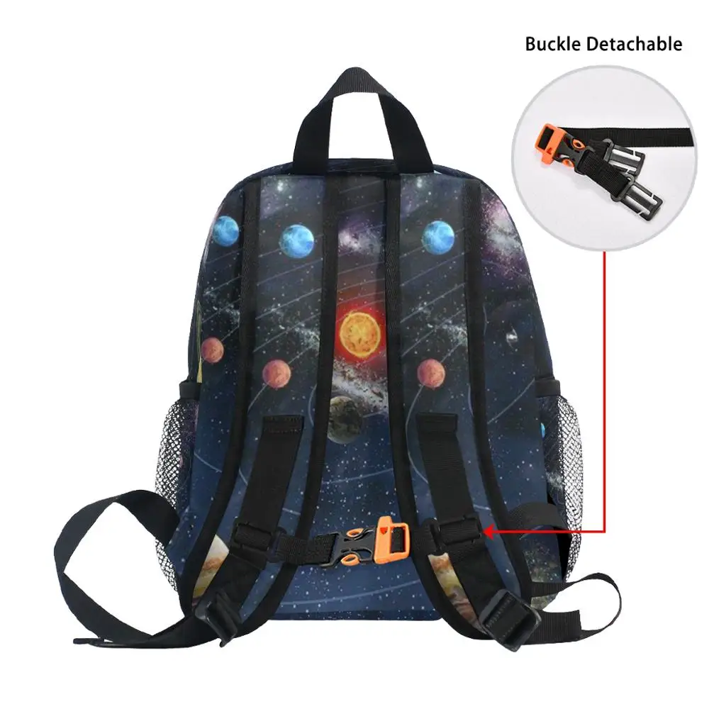 Лидер продаж школьные ранцы для девочек с солнечной системой Детский рюкзак
