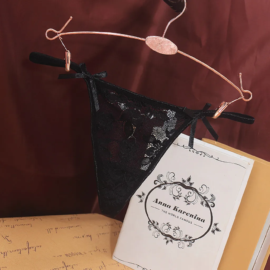 Сексуальное кружевное нижнее белье женские стринги сетчатые трусы для женщин и
