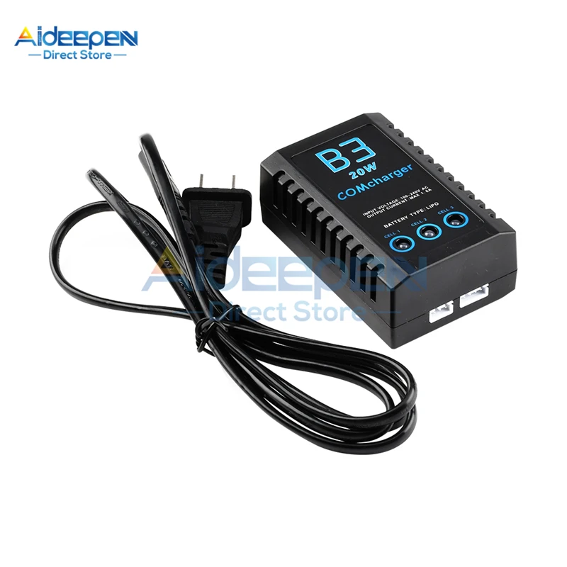 20W EU/US Plug Balanced battery charger for iMaxRC iMax B3 Pro Compact 2S 3S Lipo Power Supply Charger RC Helicopter | Обустройство
