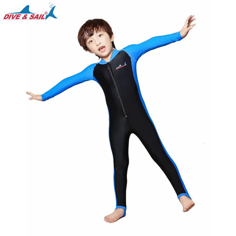 Детский Гидрокостюм Рашгард UPF50 + лайкровый костюм с длинными рукавами для