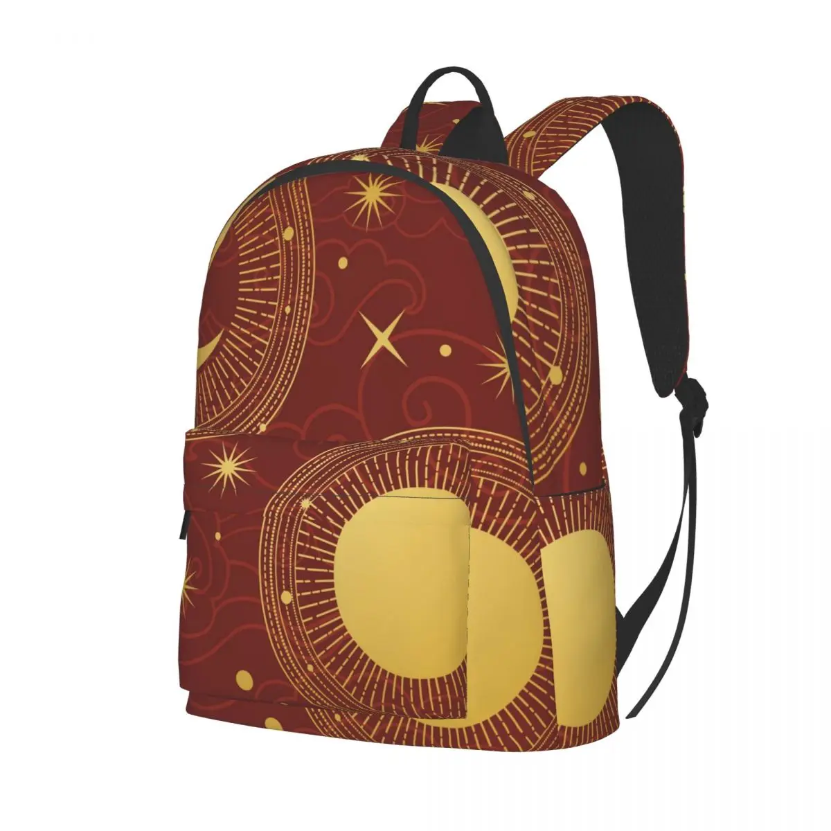 

Рюкзак Школьный для подростков девочек мальчиков солнце и луна в звездном небе сумка для студентов