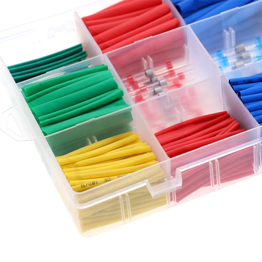 Набор термоусадочных соединителей для изоляции проводов 530 шт. | Обустройство