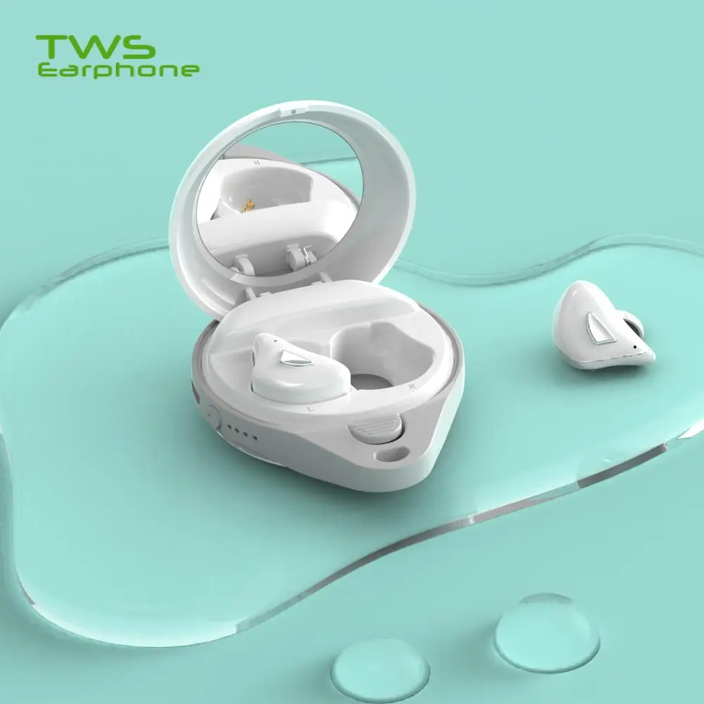 TWSearphone T20S 2020 Новые беспроводные гарнитуры Bluetooth наушники водонепроницаемые