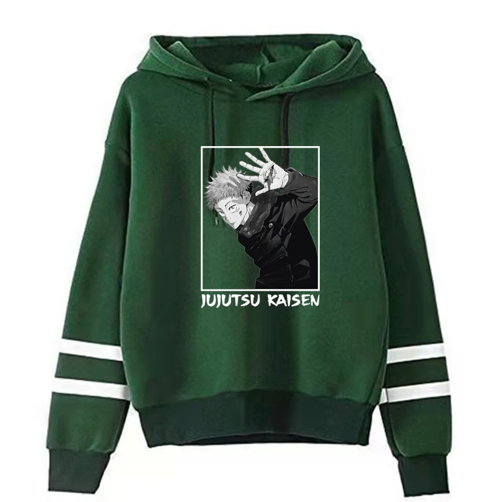

2021 Anime AJujutsu Kaisen Pullovers Tops Long Sleeves Winter Uniex Hoodie