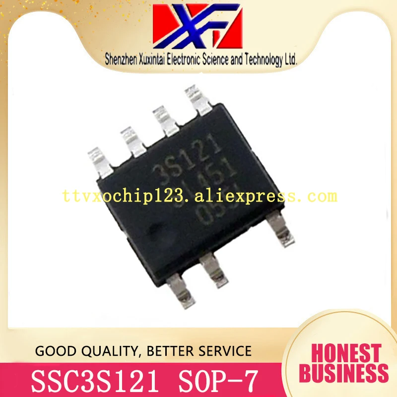 

10Pcs/Lot SSC3S121 3S121 SOP-7 New In stock