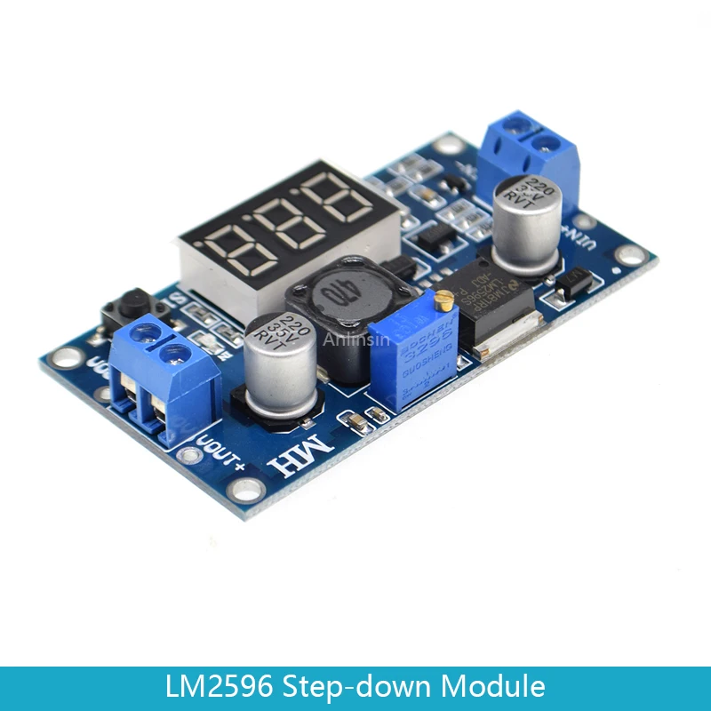 LM2596S-ADJ DC-DC Регулируемый понижающий регулятор напряжения плата модуля питания со
