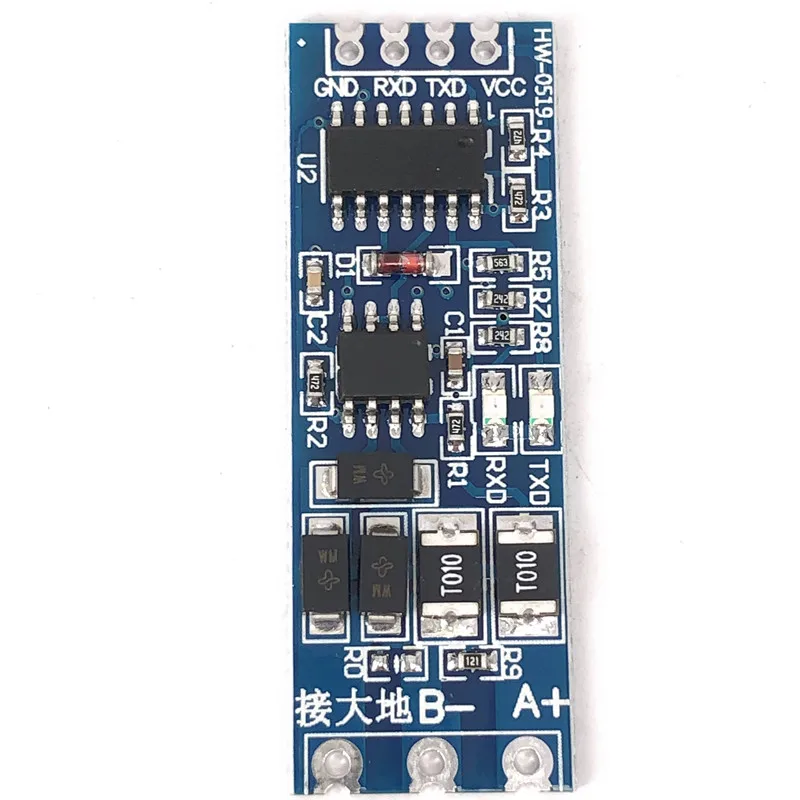 10 шт TTL поворотный Модуль RS485 485 в последовательное стандартное оборудование для