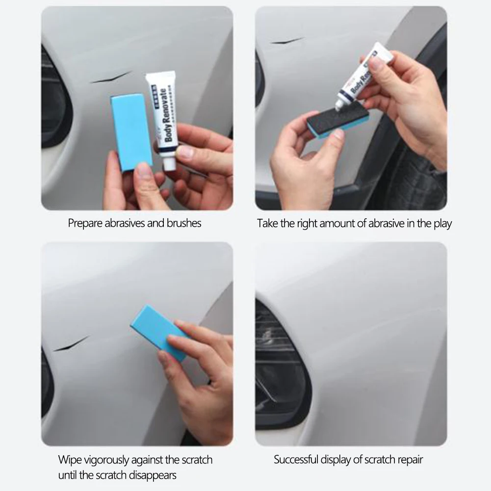 Составная смесь для воскового шлифования кузова автомобиля уход за