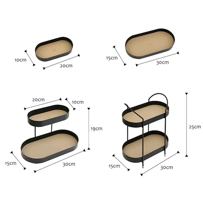 

1pcs Simple Style Black Cake Stand 1piece Metal Storage Racks Tableware Party Supply Home Decoration 2 Layers 2021 New