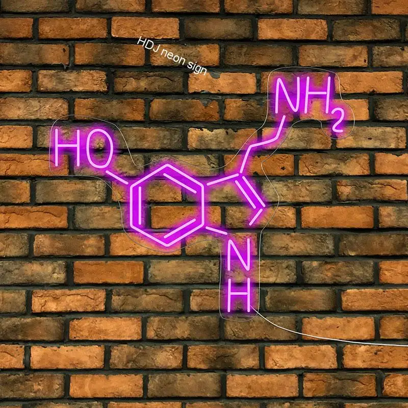 

Personalized Custom Neon Sign LED Light Chemical Formula Suitable For Bar Store Home Creative Wall Decoration
