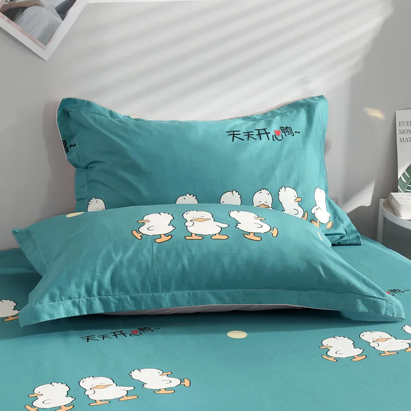 denisroom Simple Style Pillow Case Cover cute Cartoon Pillowcase Polyester Cases For Kids Adults 48x74cm AE96# | Дом и сад
