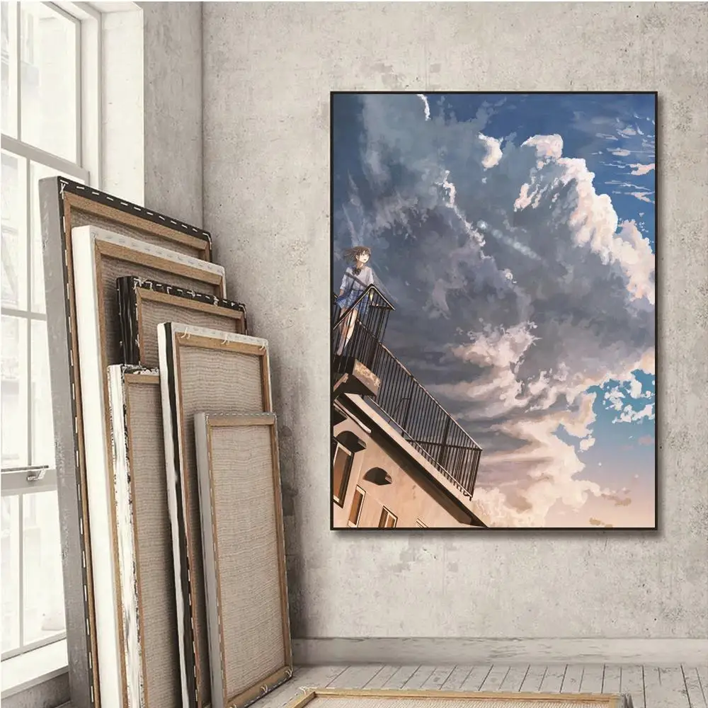 

Demon slayer Frame House Indie Room Decor HD Anime Poster Home Decorative Painting Room Decoration Modern Wall Art