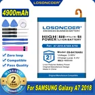 Аккумулятор LOSONCOER 100% мА  ч, 4900, для Samsung Galaxy A7 EB-BA750ABU, версия A730x A750 2018 A10 SM-A730x, постоянный ток