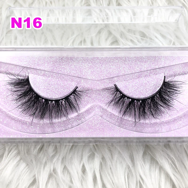 Модные стильные роскошные 100% настоящие норковые полосы ресниц 3d Miami Lashes
