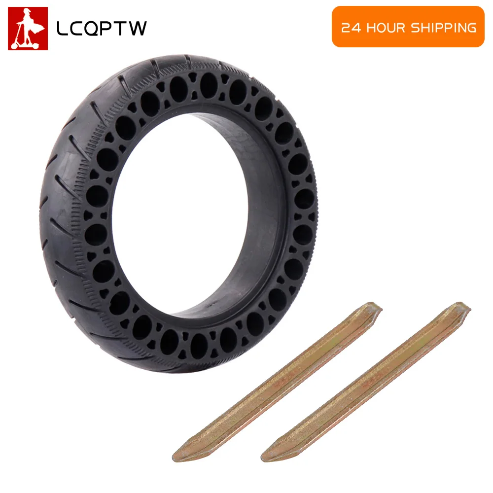 

9.5 inch Electric Scooter Tire Wheel Tyre Damping Shock Absorber Tire Rubber for Xiaomi M365 Non Pneumatic Tyre Solid Hole