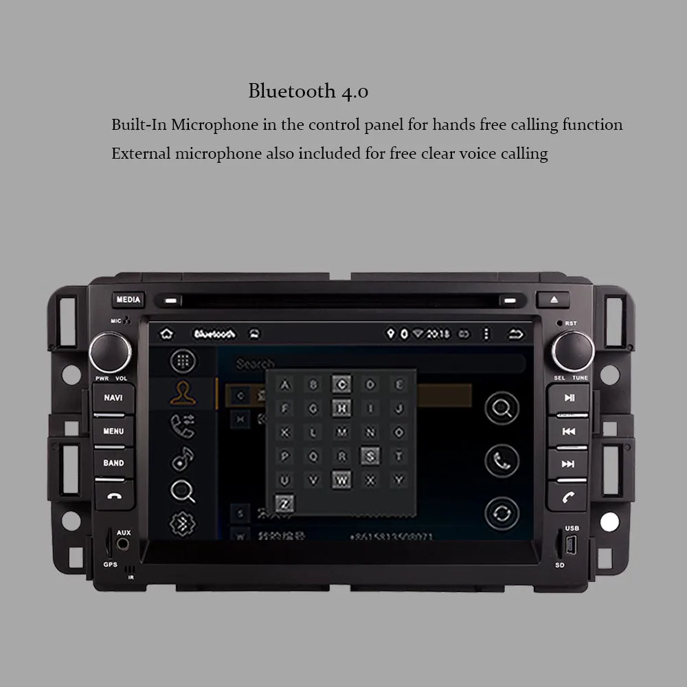 

Android 9.0 Car GPS Navigation For GMC Yukon/Tahoe/Acadia/Buick Enclave/CHEVROLET Suburban 2007-2012 WIFI Car multimedia player