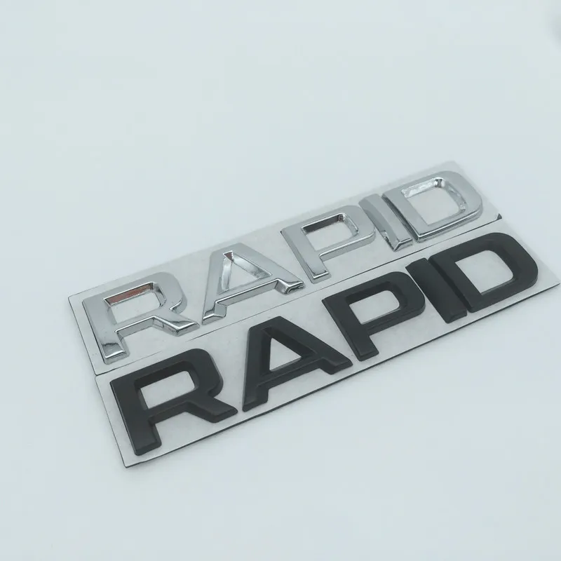 1 шт. быстрое зарядное устройство для автомобильного буквы задний наклейки на