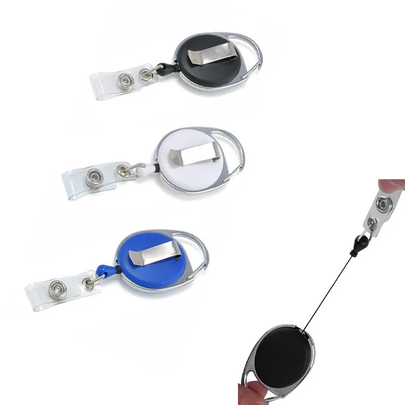 Зажим для шнура брелок извлечения держатель ключей с именем ярлык id карта офиса