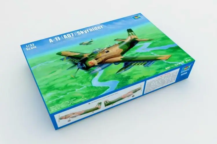 Трубач 1/32 02254 A-1J AD-7 Skyraider |