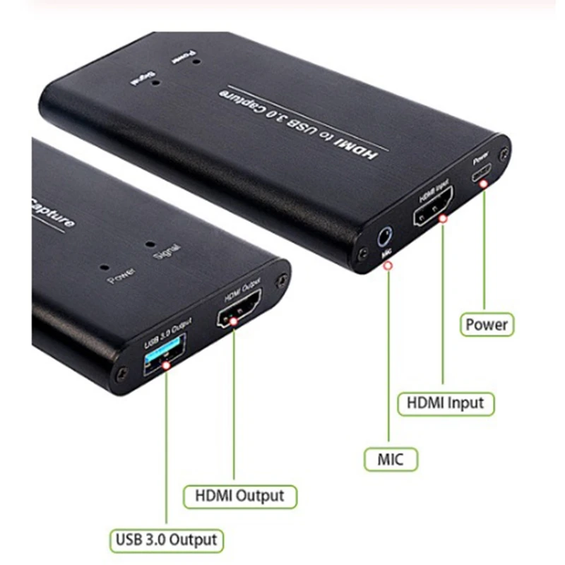 USB3.0 HDMI 1080P коробка для видеозахвата 5 портов захват к USB карта ключ игра потоковая