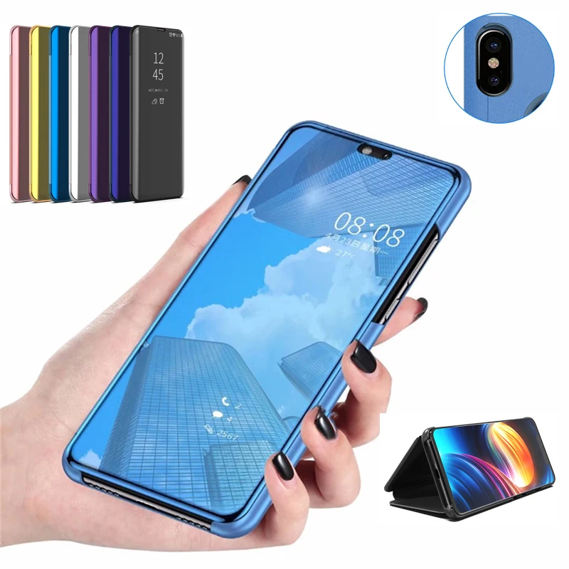 Умный зеркальный флип-чехол для мобильного телефона huawei P30 Pro задняя крышка |