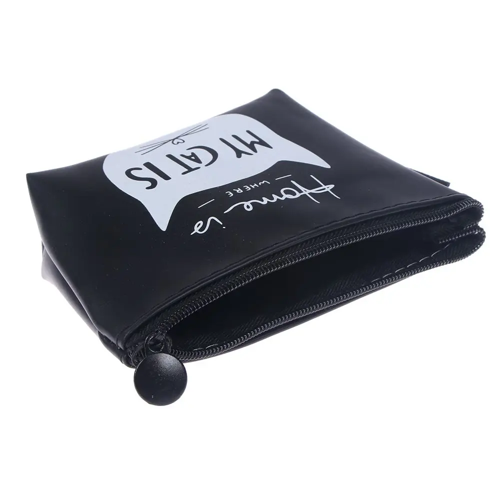 1 шт. кошельки для монет в виде кошки женские Мини из силикагеля девочек и детей