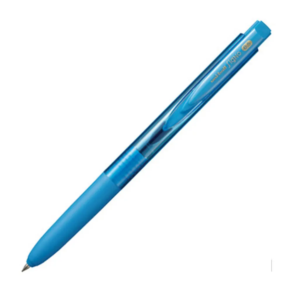 light blue 1pcs Mitsubishi Uni-ball Signo RT1 UMN155 0,5 мм/0,38 мм гелевая ручка Япония 10 цветов на выбор 1 шт - Цвет: light blue 1pcs