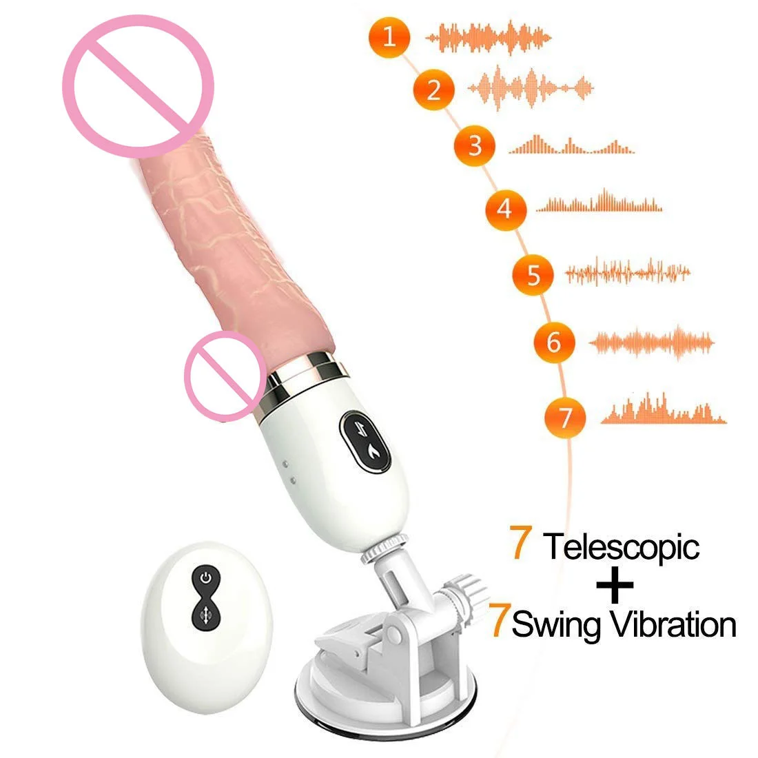 Фаллоимитатор-вибратор секс-машина с присоской реалистичные фаллоимитаторы