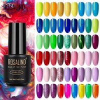 rosalind nail gel polish glitter series gel varnishes all for manicure soak off uv lamp nails art semi permanent gel polish