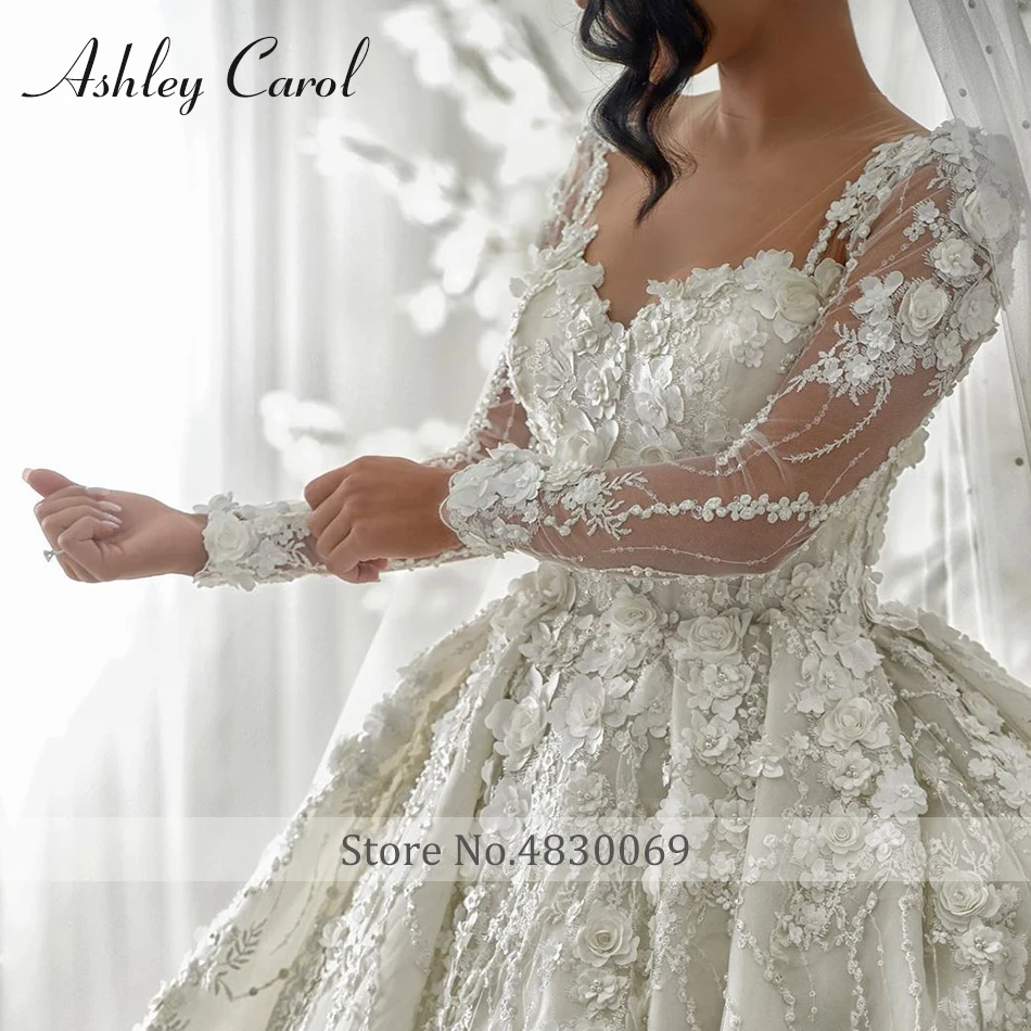 Эшли Карол Сексуальное Милое бальное платье с аппликацией свадебное 2021