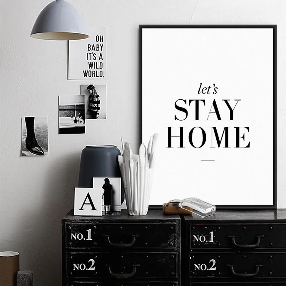 Специальное предложение Модная Современная Минималистичная картина с цитатами