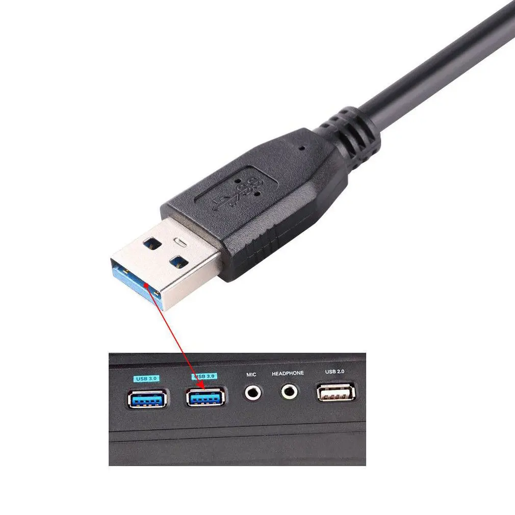 1 шт. высокоскоростной Micro USB3.0 кабель Тип A к B шнур для samsung S5 жесткий диск