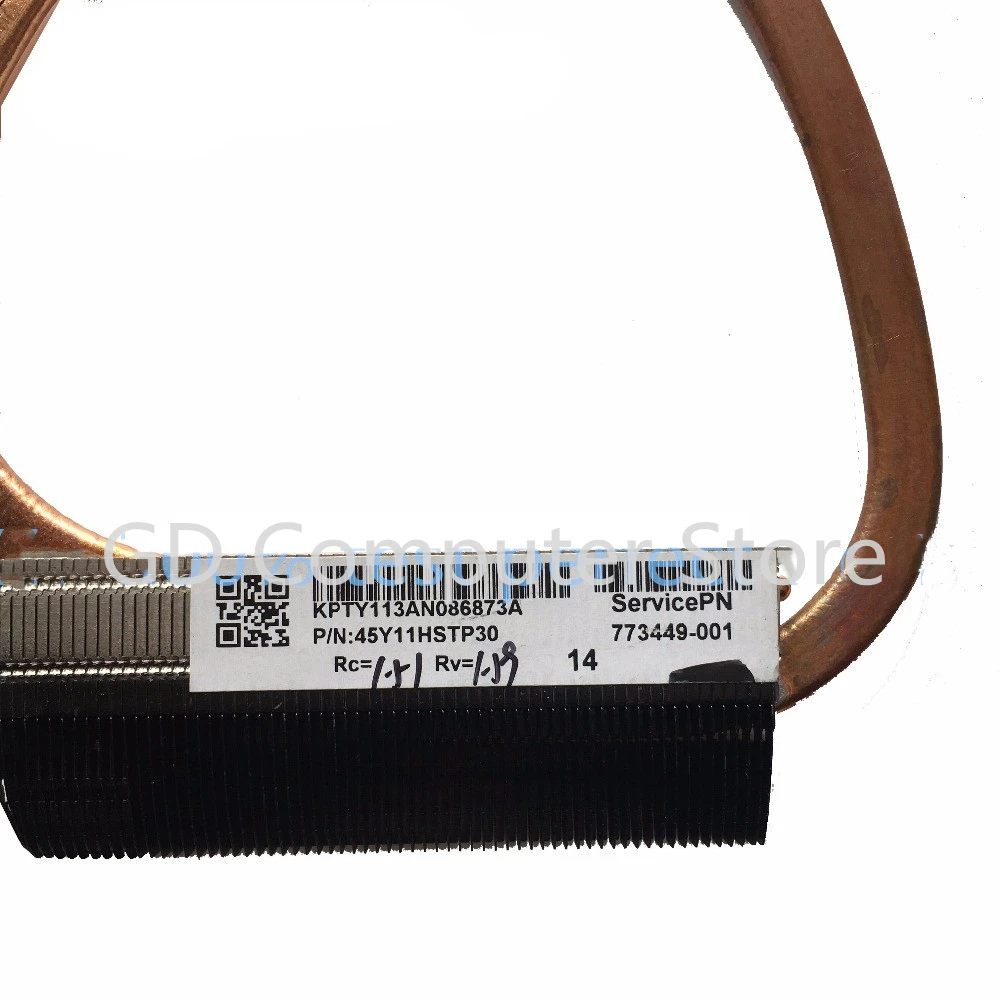 Новый оригинальный GD для серии HP 14-P 15-P 17-P Охлаждающий радиатор 773449-001 773385-001