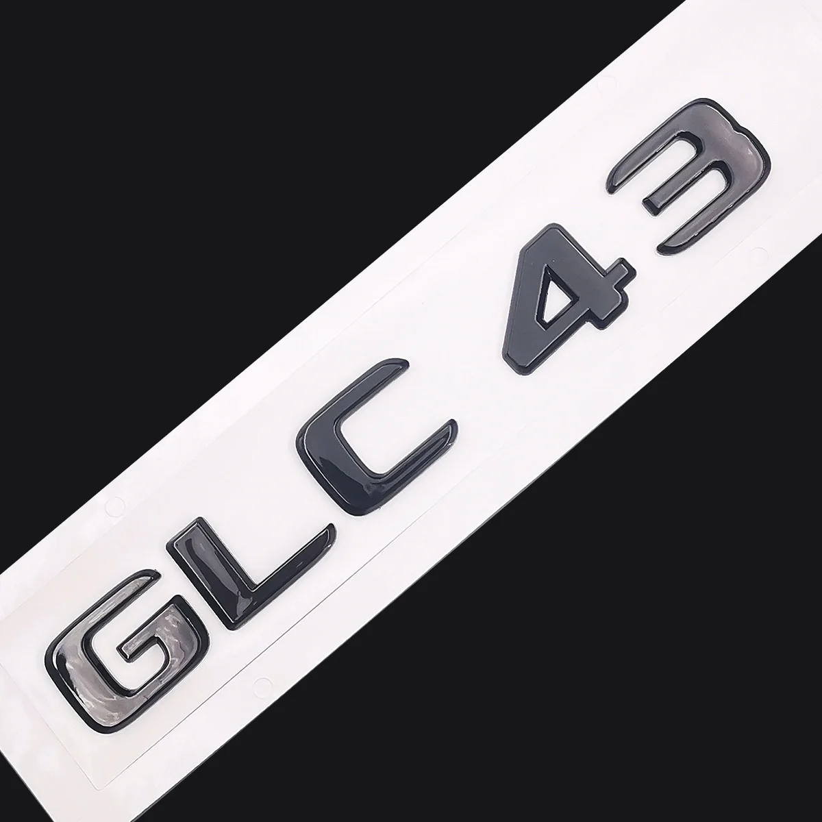 Оригинальный размер 1:1 Автомобильная эмблема заднего хвоста цифры-буквы