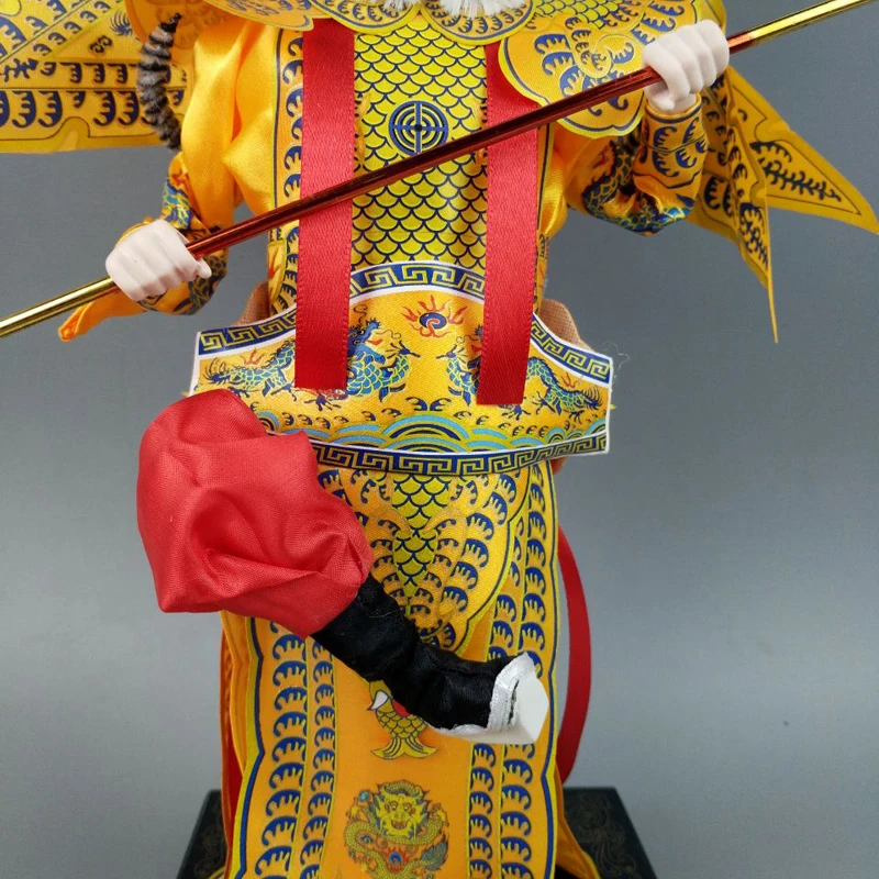 Exuqisite Chinese Classical Traditional handicrafts Mini Doll Monkey King Statue -- Sun wu kong | Дом и сад
